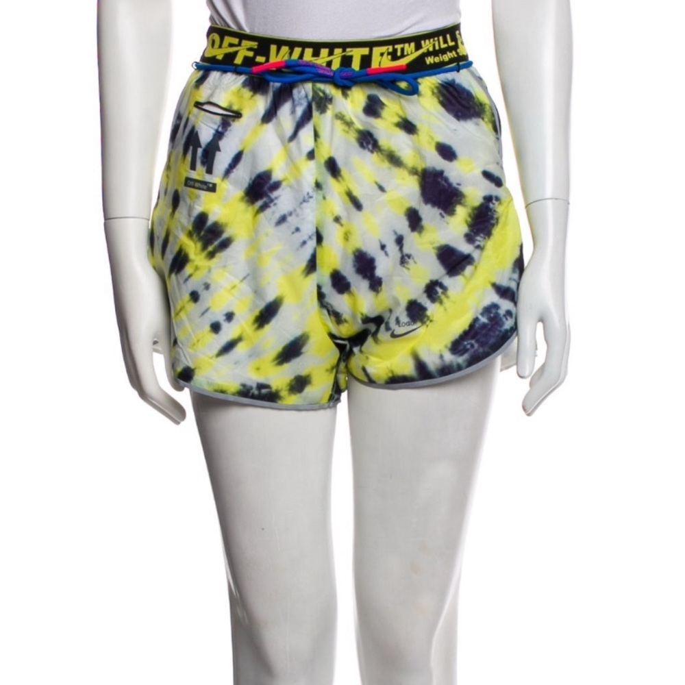 Off-White Tie-Dye Athletic Shorts